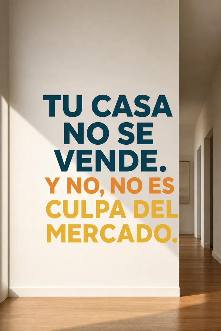 Lámina de carrusel: Tu casa no se vende. Y no, no es culpa del mercado